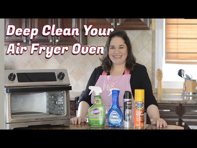 How To Clean Toaster Oven Air Fryer
